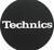 Slipmats Technics Logo white Twin pack
