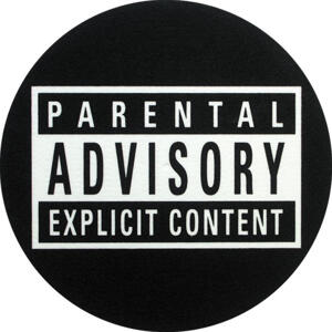 Equipment - Slipmats - Slipmats Parental Advisory
