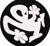 Slipmats Plasticman black/white Twin pack